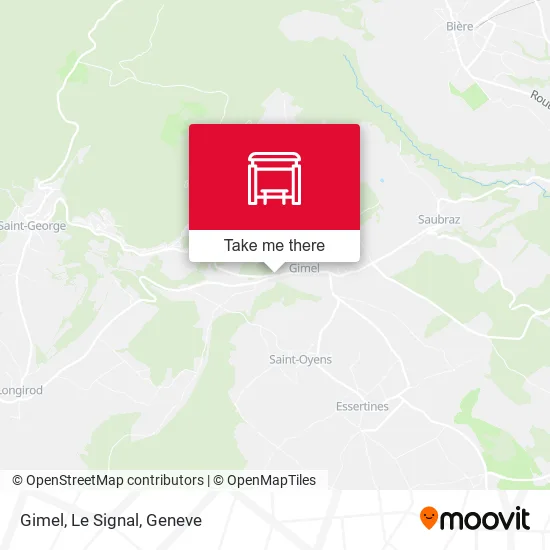 Gimel, Le Signal map