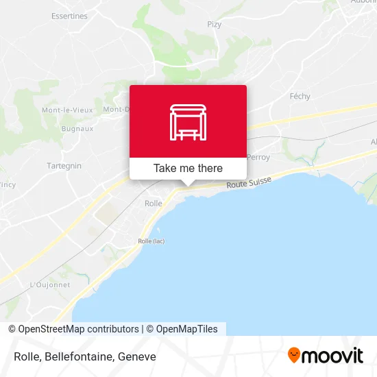 Rolle, Bellefontaine map