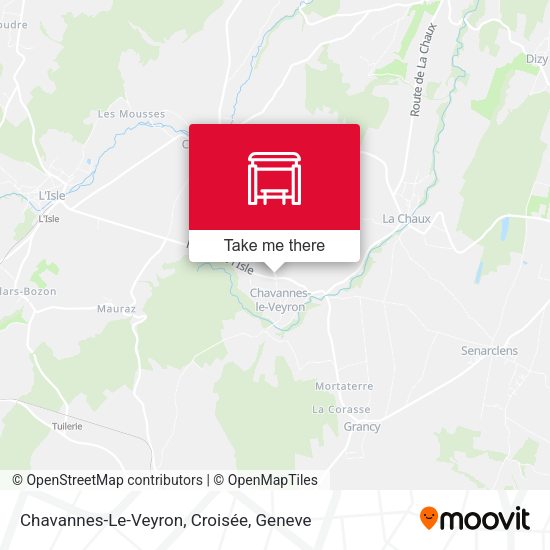 Chavannes-Le-Veyron, Croisée map