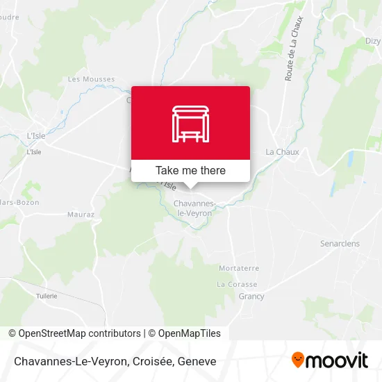 Chavannes-Le-Veyron, Croisée map