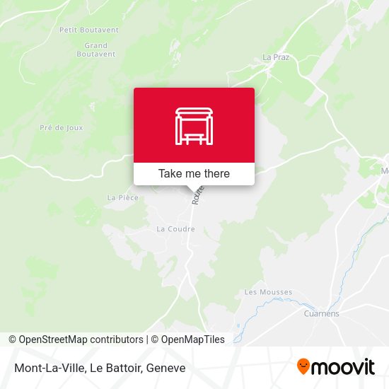 Mont-La-Ville, Le Battoir map