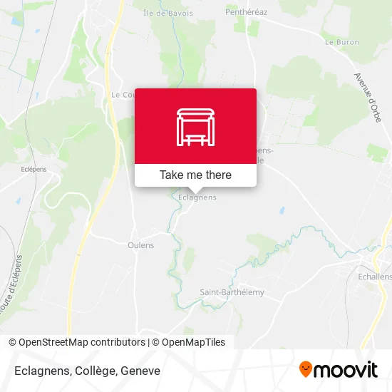 Eclagnens, Collège map