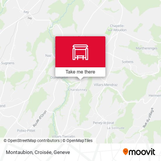 Montaubion, Croisée map