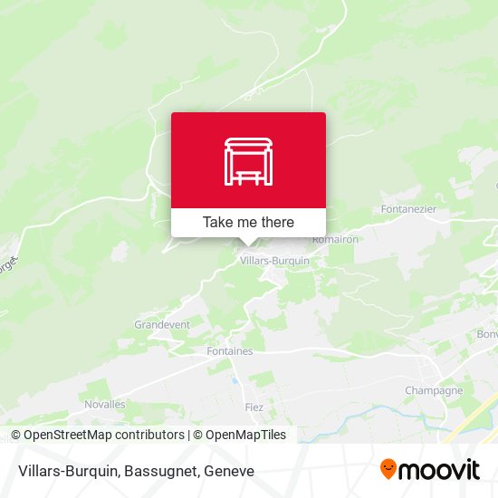 Villars-Burquin, Bassugnet map