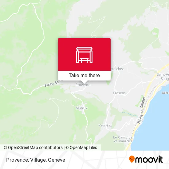 Provence, Village map
