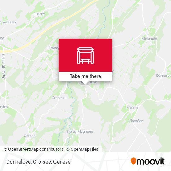 Donneloye, Croisée map