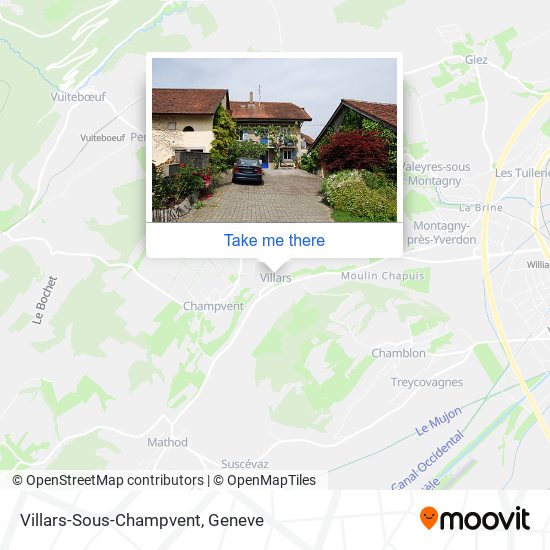 Villars-Sous-Champvent map
