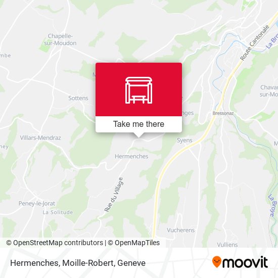 Hermenches, Moille-Robert map
