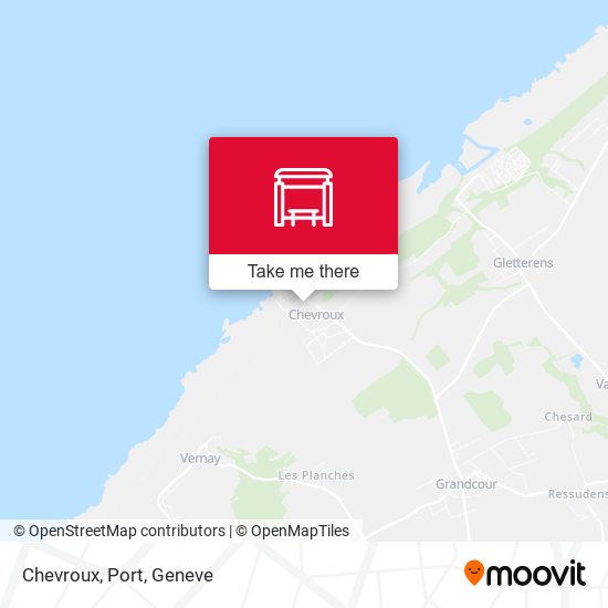 Chevroux, Port map