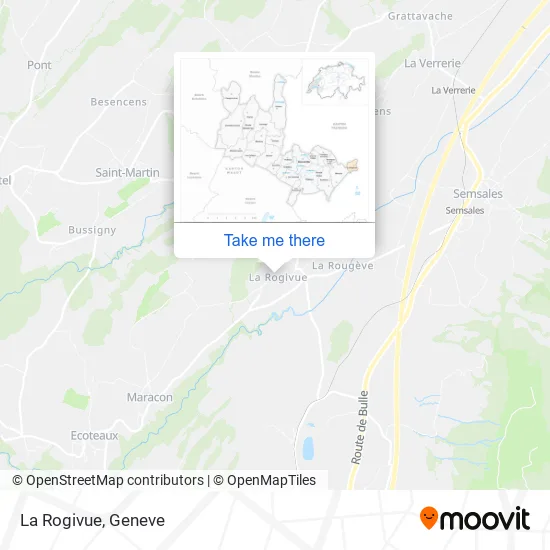 La Rogivue map