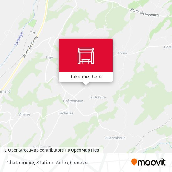 Châtonnaye, Station Radio map