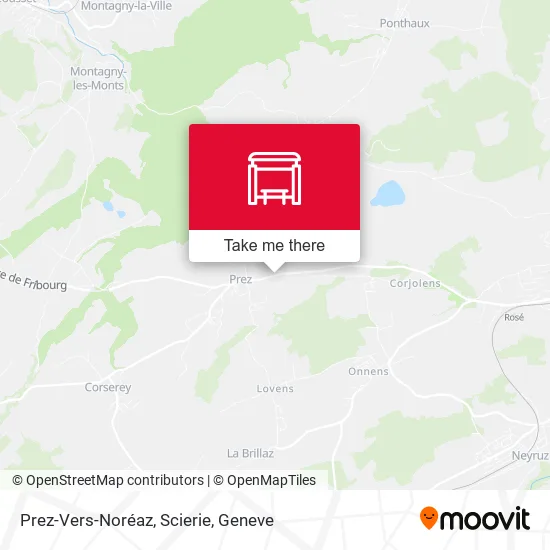 Prez-Vers-Noréaz, Scierie map
