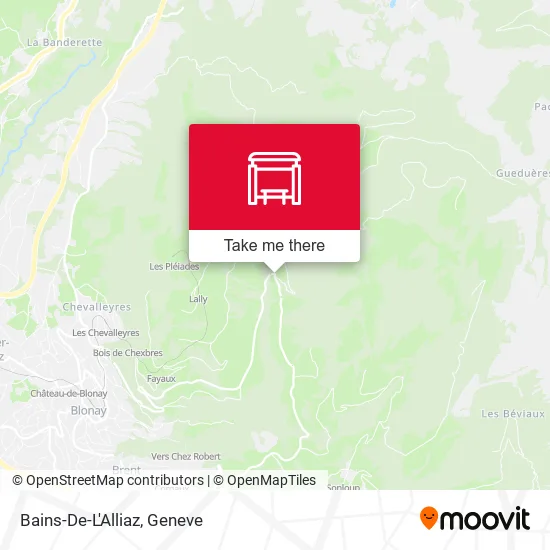 Bains-De-L'Alliaz plan