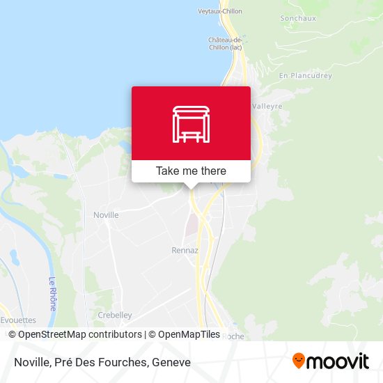 Noville, Pré Des Fourches map