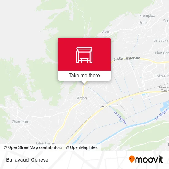 Ballavaud map