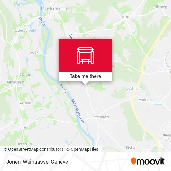 Jonen, Weingasse map