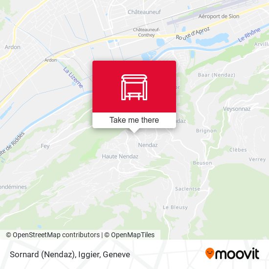 Sornard (Nendaz), Iggier map