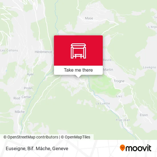 Euseigne, Bif. Mâche map