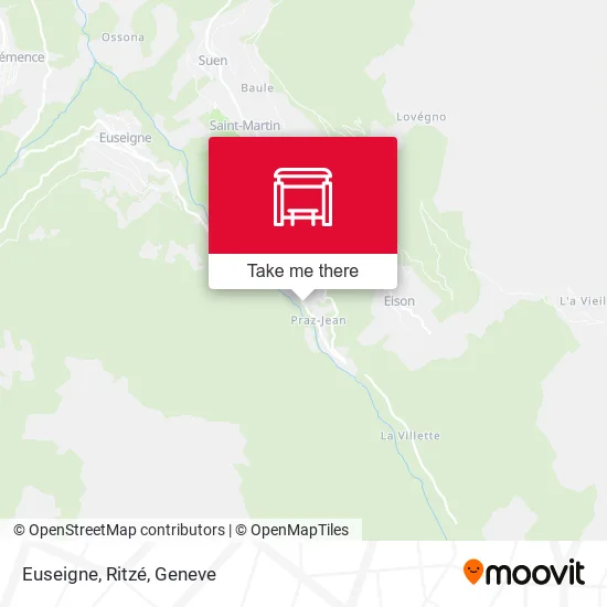 Euseigne, Ritzé map