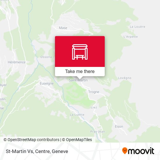 St-Martin Vs, Centre map