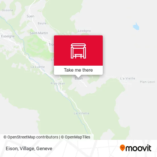 Eison, Village map