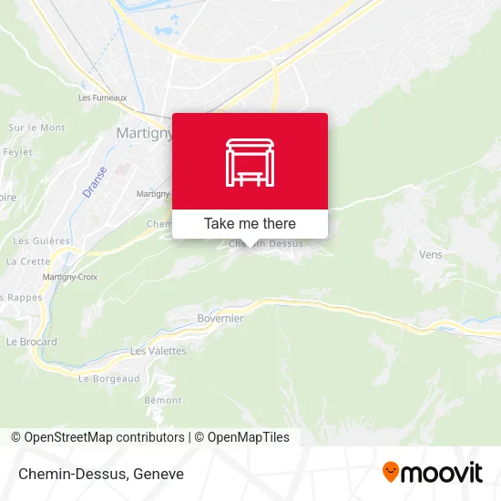 Chemin-Dessus map