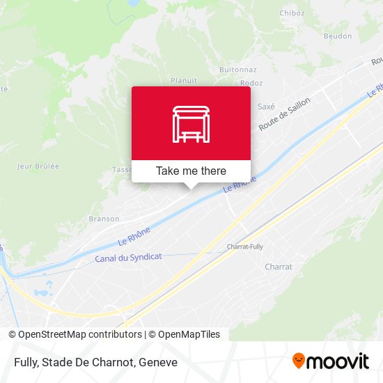 Fully, Stade De Charnot map