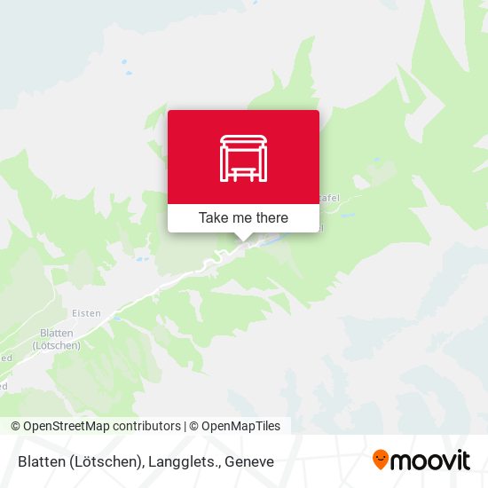 Blatten (Lötschen), Langglets. map