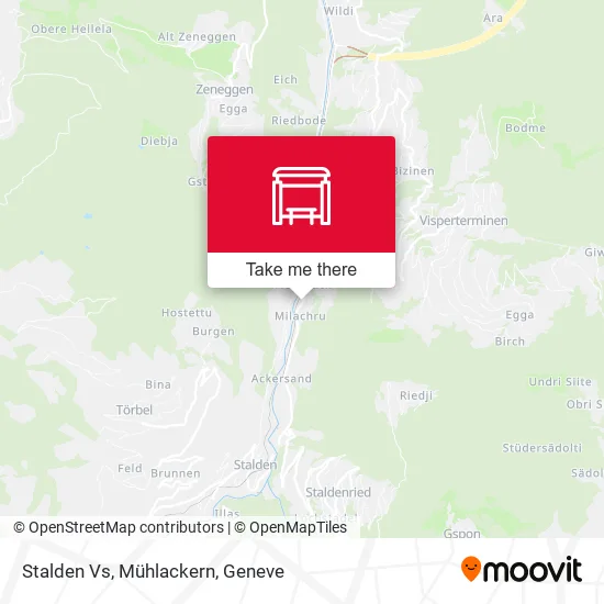 Stalden Vs, Mühlackern map