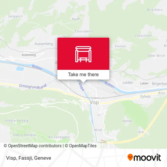 Visp, Fassji map