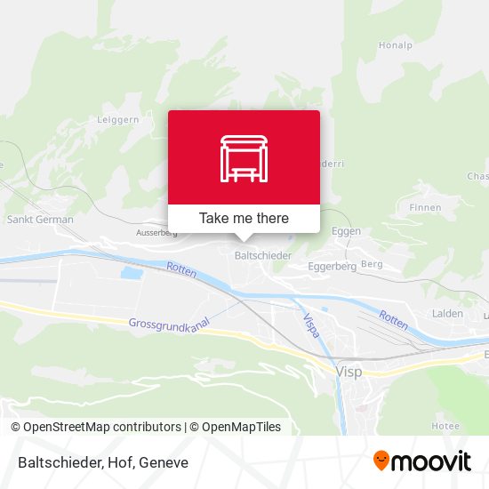 Baltschieder, Hof map