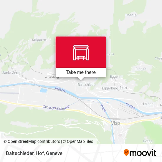 Baltschieder, Hof map