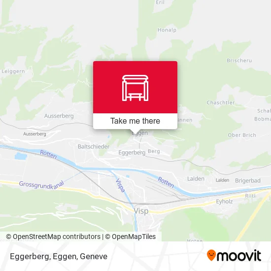 Eggerberg, Eggen map