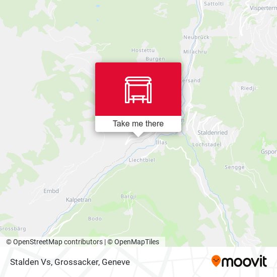 Stalden Vs, Grossacker map