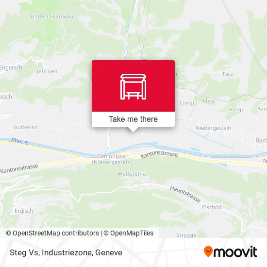 Steg Vs, Industriezone map