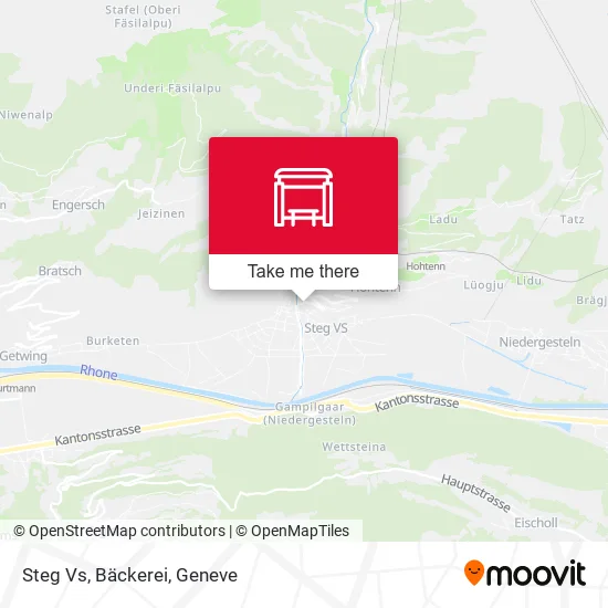 Steg Vs, Bäckerei map
