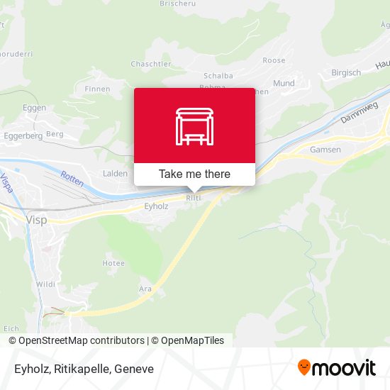 Eyholz, Ritikapelle map