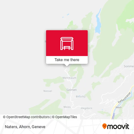 Naters, Ahorn map