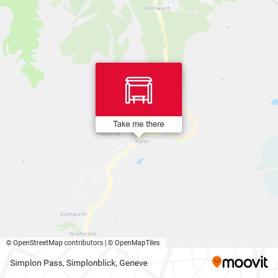 Simplon Pass, Simplonblick map