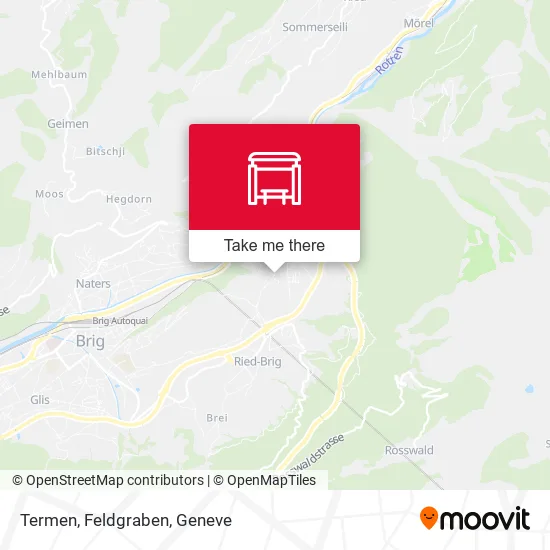Termen, Feldgraben map