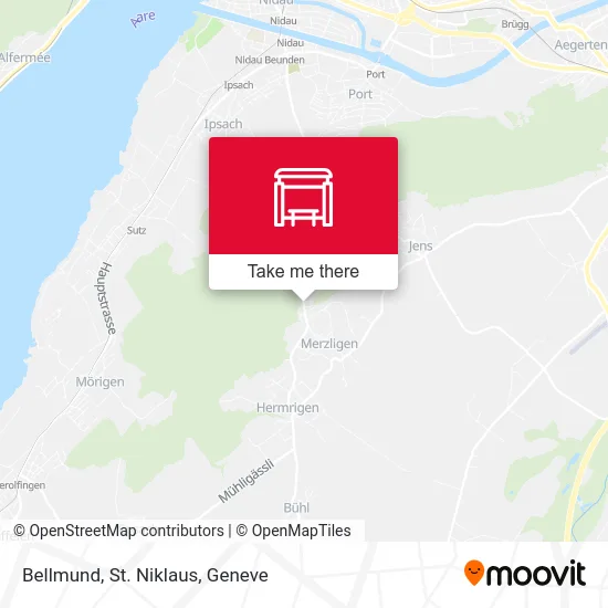 Bellmund, St. Niklaus map