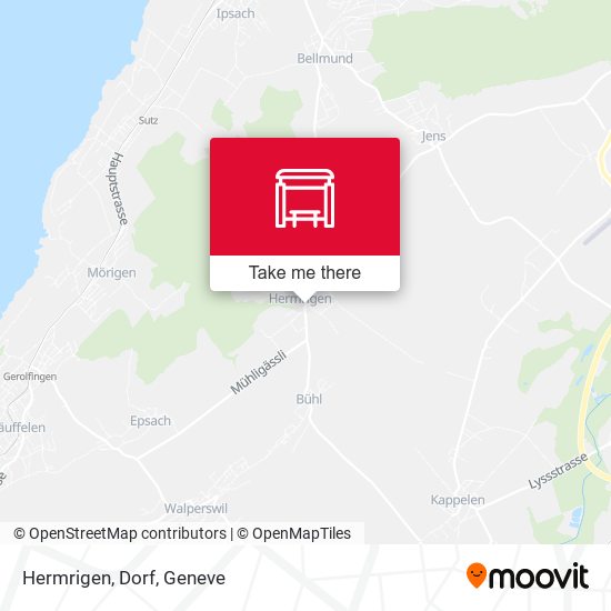 Hermrigen, Dorf map