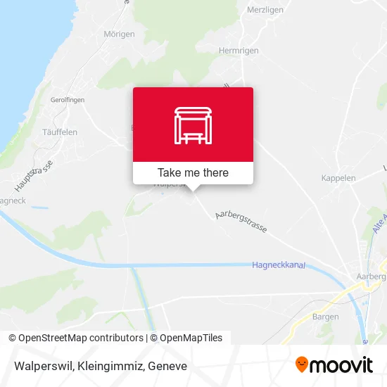 Walperswil, Kleingimmiz map