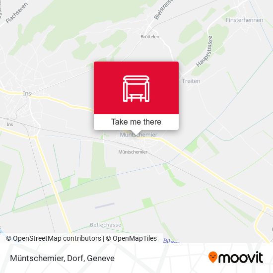 Müntschemier, Dorf map