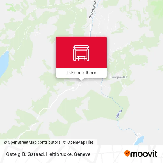 Gsteig B. Gstaad, Heitibrücke map