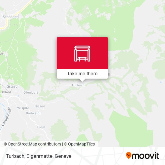 Turbach, Eigenmatte map