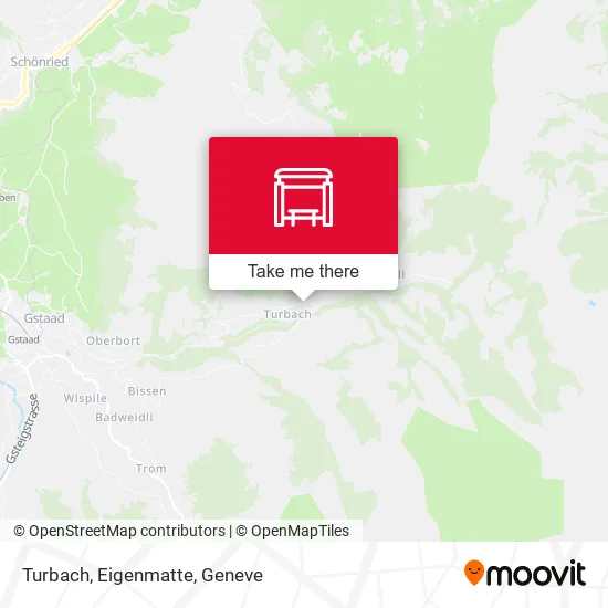 Turbach, Eigenmatte map