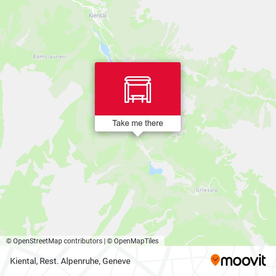 Kiental, Rest. Alpenruhe map