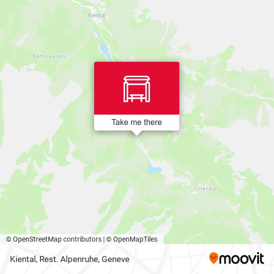 Kiental, Rest. Alpenruhe map