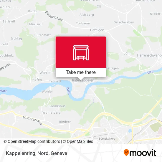 Kappelenring, Nord map
